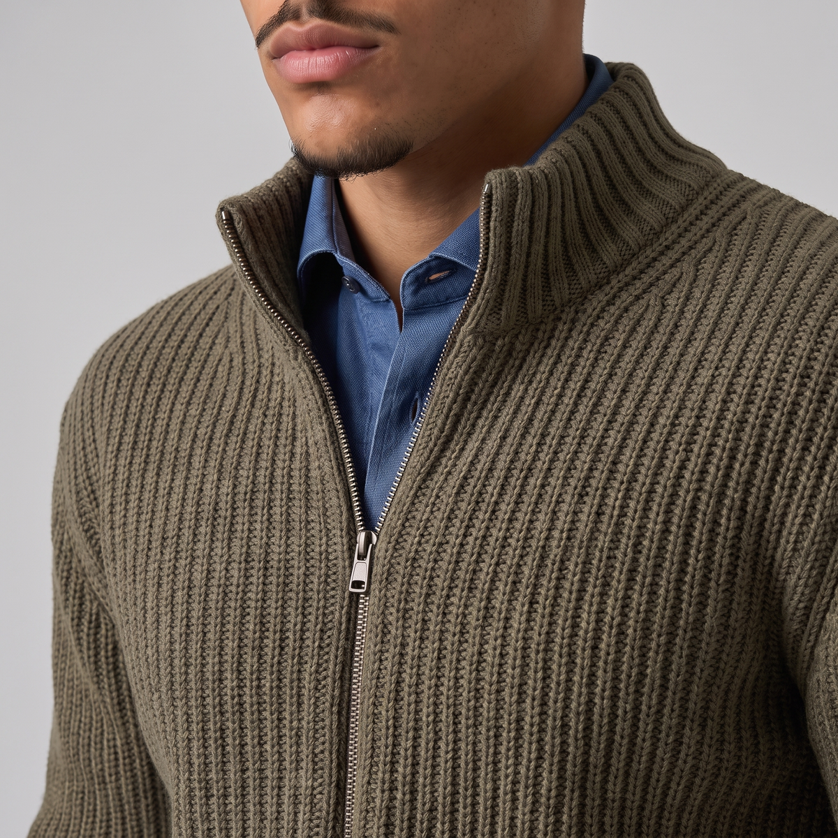 Remington khaki closeup