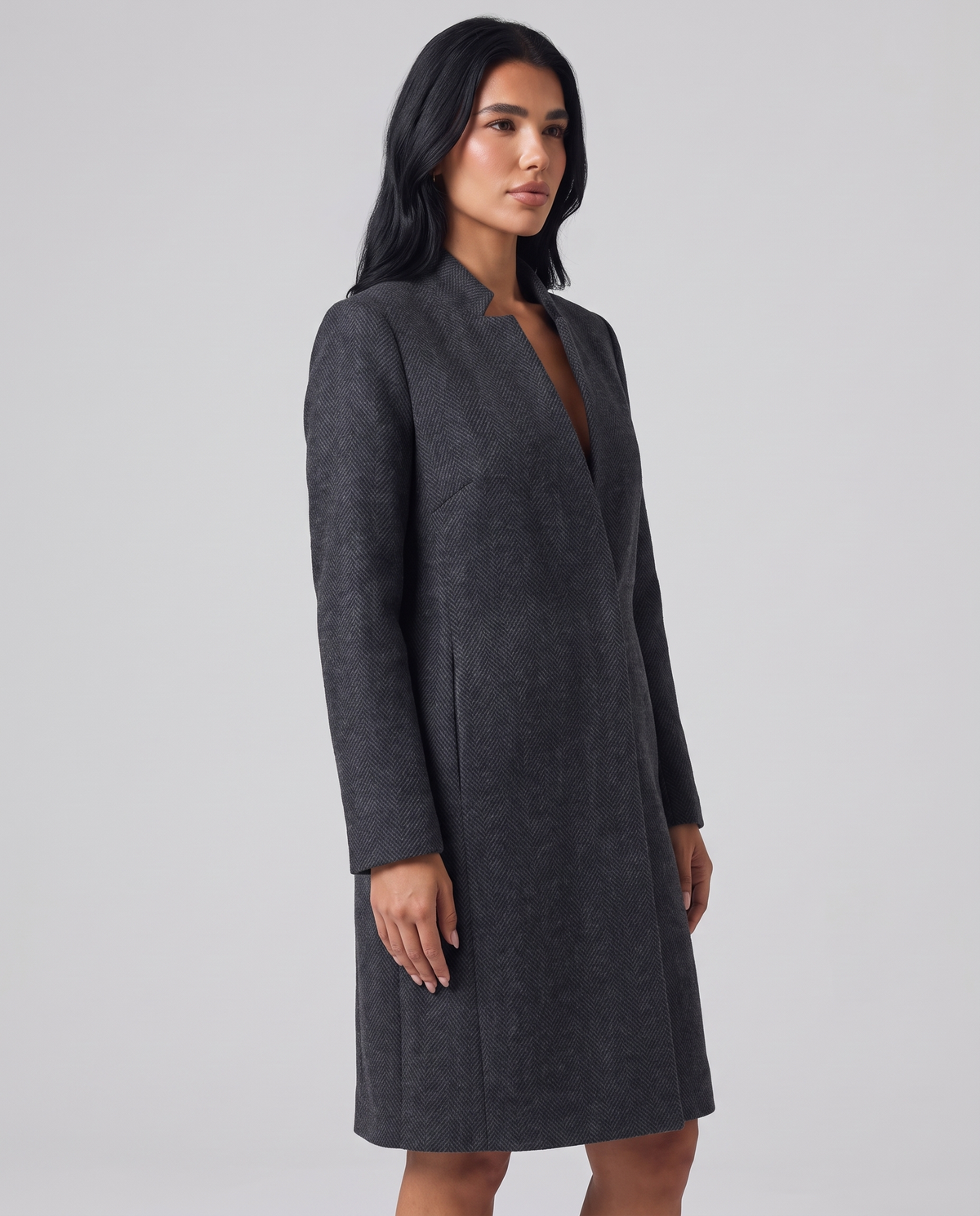 Idalia Dark Grey coat