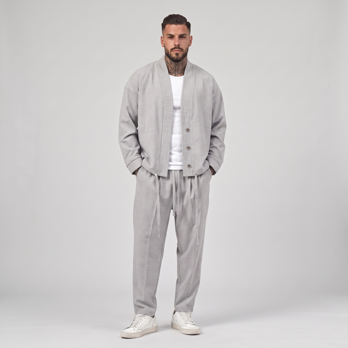 Dermot Light Grey