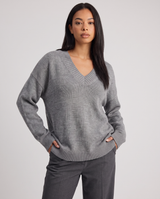 Augusta | Women's Relaxed Fit V-Neck Jumper Drop Shoulder