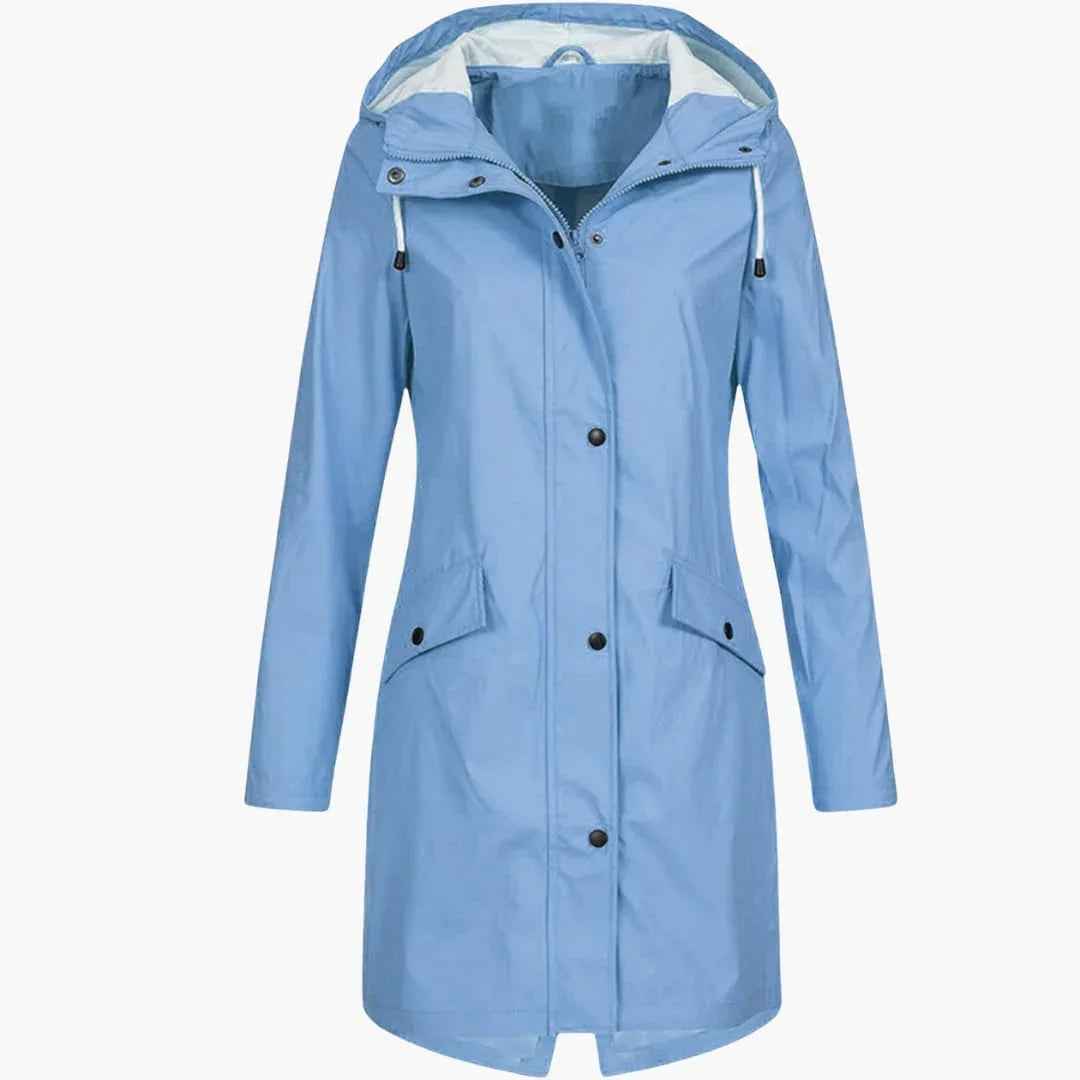Apollonia | Women's Hooded Longline Parka with Pockets