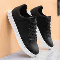 Judson | Men's Orthopedic Sneakers in Black and Brown
