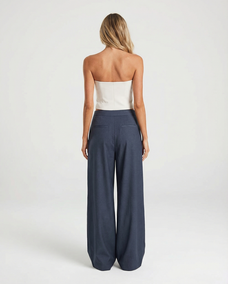 Primrose | linen wide leg pants