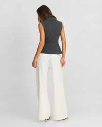 Hope | Lapel Tailored Sleeveless Blazer Vest