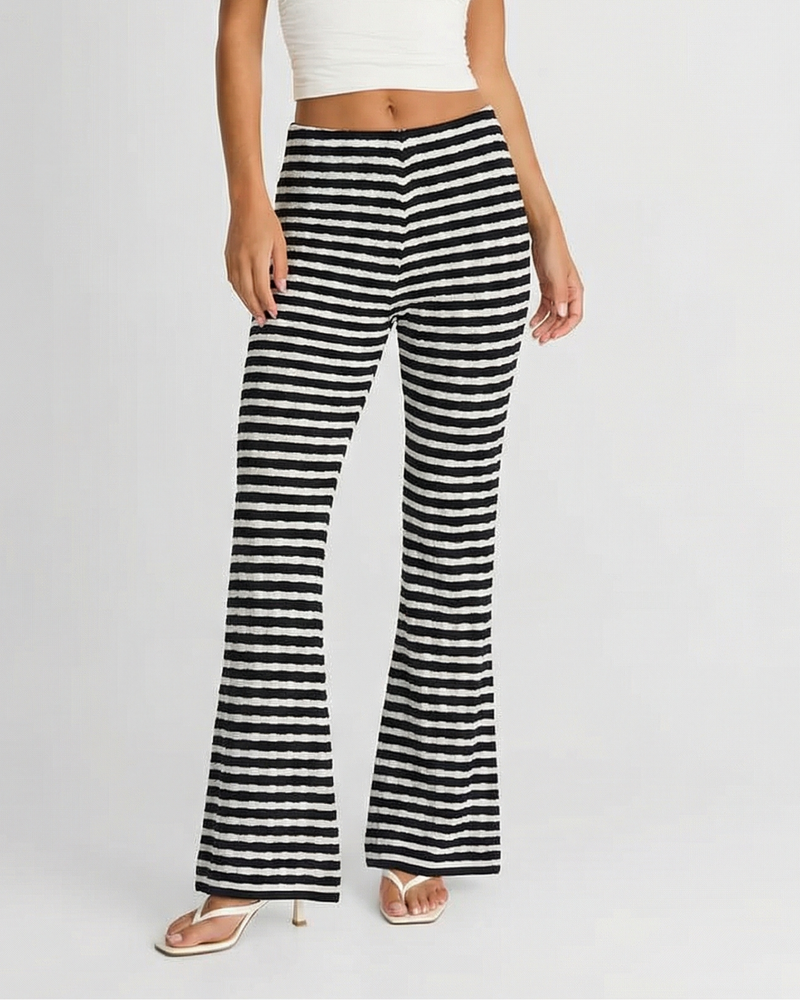 Harriet | striped wide leg pants