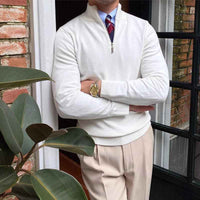 Floyd | Modern Quarter Zip Knit Jumper
