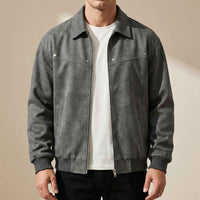 Clovis | Men's Lambskin Leather Jacket