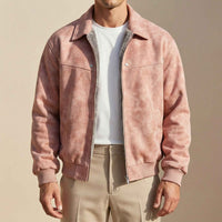 Clovis | Men's Lambskin Leather Jacket