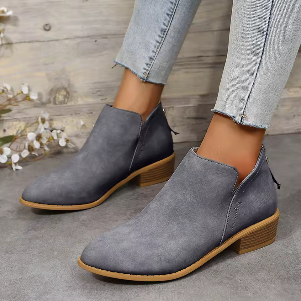 Delfina pointed toe ankle boots additional view 6