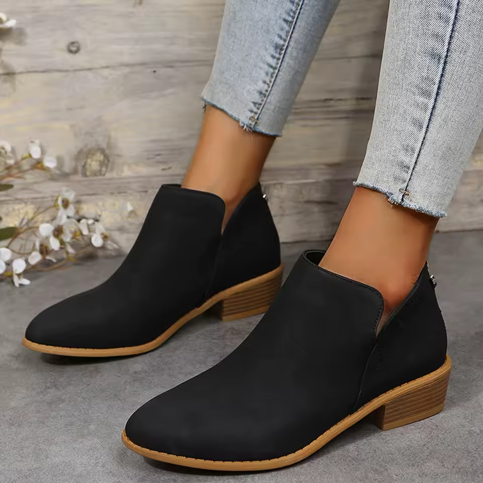 Delfina pointed toe ankle boots additional view 8