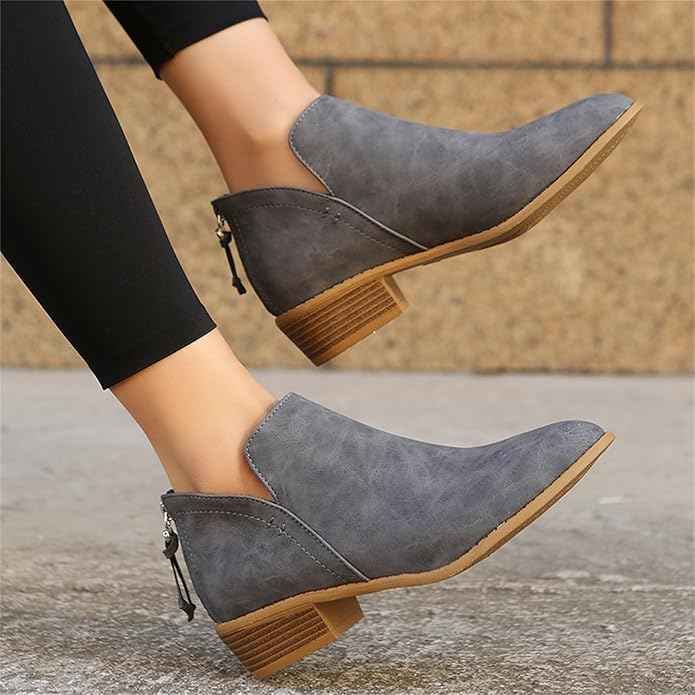 Delfina | Women's Pointed Toe Ankle Boots