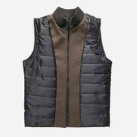 Thaddeus | Men's Mid-Length Stand Collar Overcoat Quilted Lining