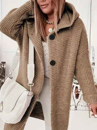 Endellion | Women's Hooded Oversized Cardigan