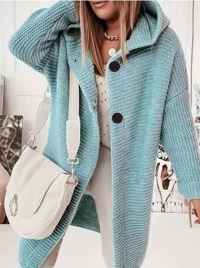 Endellion | Women's Hooded Oversized Cardigan