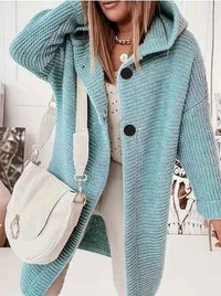 Endellion | Women's Hooded Oversized Cardigan