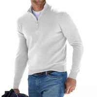 Ransom | Men's Quarter Zip Knit Jumper