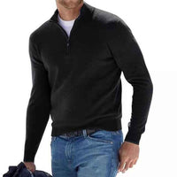 Ransom | Men's Quarter Zip Knit Jumper
