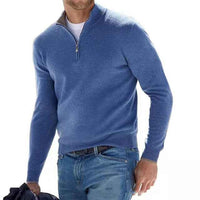 Ransom | Men's Quarter Zip Knit Jumper