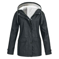 Quintina | Women's Button Front Hooded Jacket