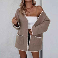 Armelle | Women's Open Front Relaxed Fit Cardigan