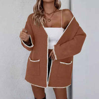 Armelle | Women's Open Front Relaxed Fit Cardigan