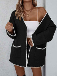 Armelle | Women's Open Front Relaxed Fit Cardigan