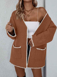 Armelle | Women's Open Front Relaxed Fit Cardigan