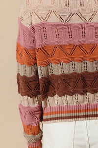 Sylvestra long sleeve striped jumper eleventh view