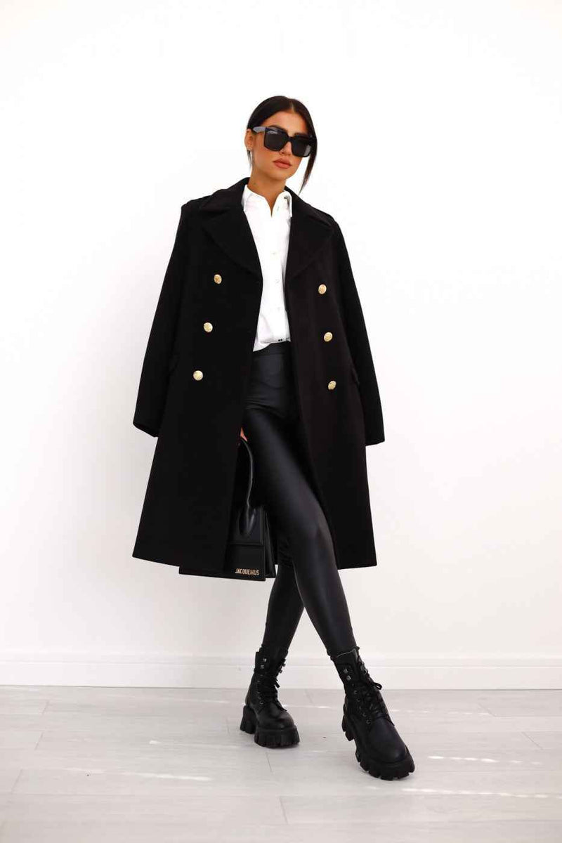 Marisol | Women's Double-Breasted Longline Coat