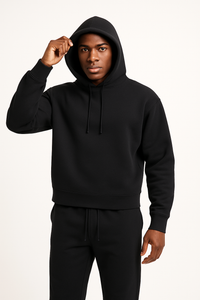 Guthrie men's regular fit pullover hoodie in Black