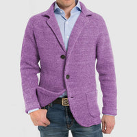 Hendrick knit casual blazer in Lilac