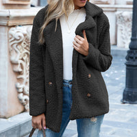 Honora double-breasted jacket in Black