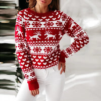 Morgane Christmas jumper in Red