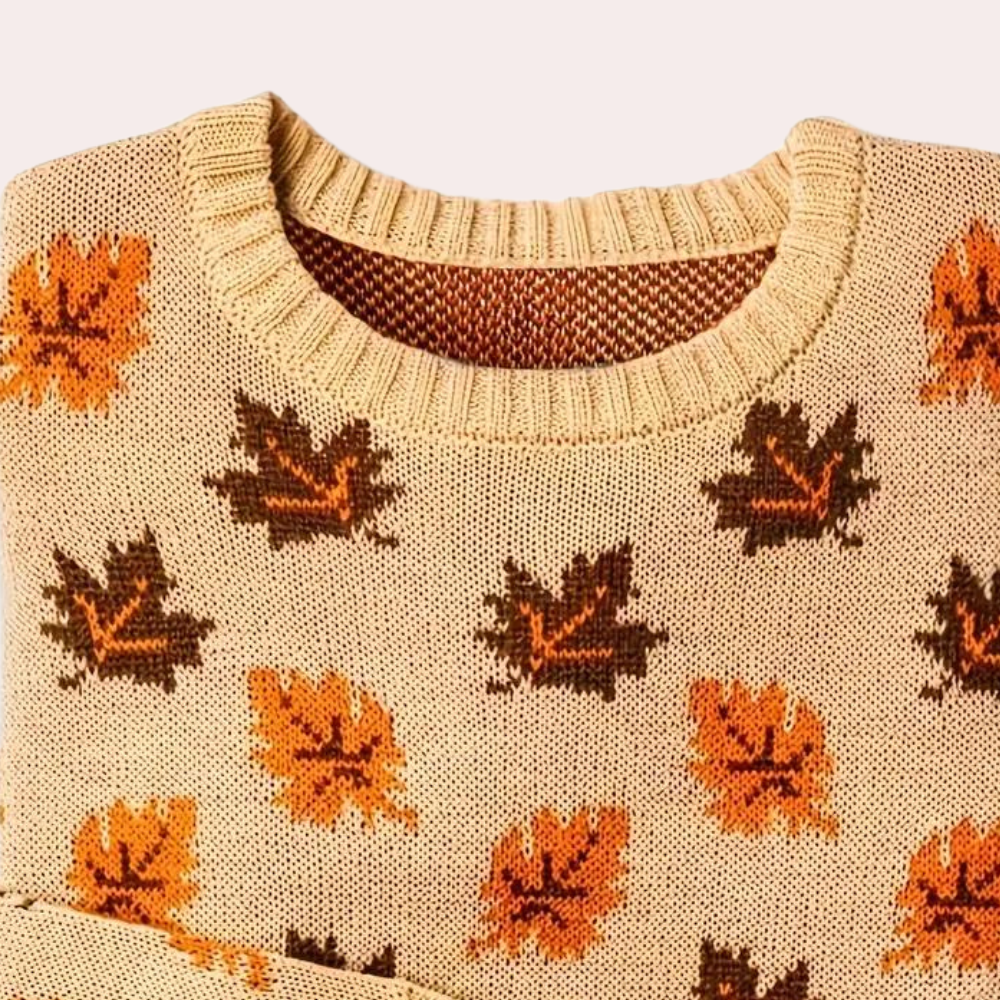 Vesper jumper crewneck detail