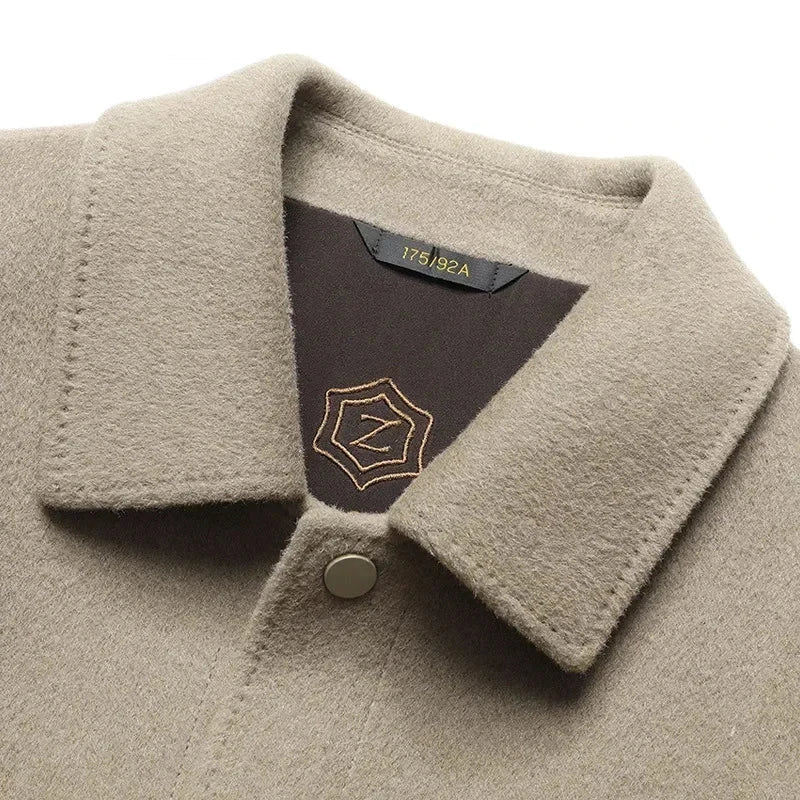 Nathaniel button-down jacket full length view