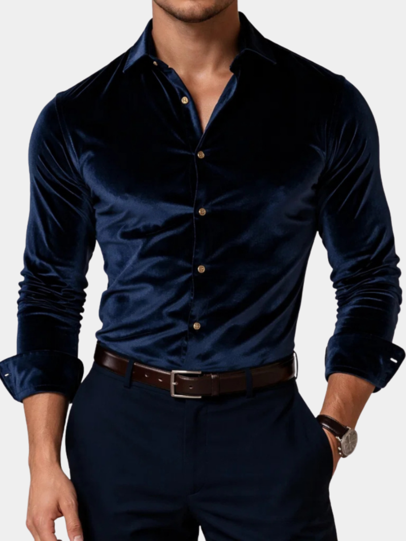 Fitzroy button-up shirt detail view 1