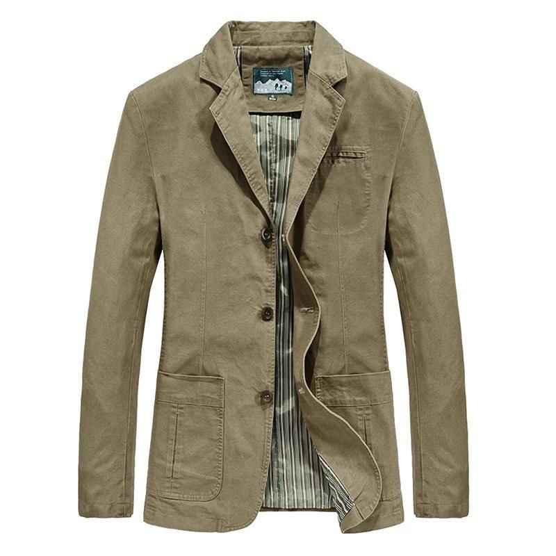 Isambard | Men's Casual Blazer Notched Lapel Three Button