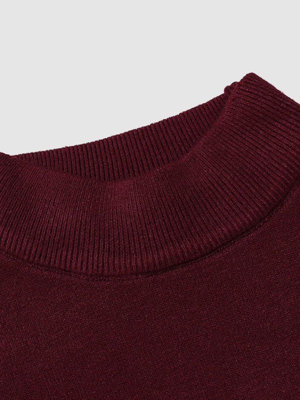 Selby turtleneck jumper detail view 5