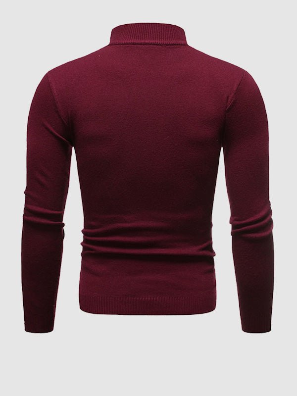 Selby turtleneck jumper detail view 4