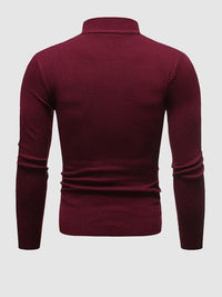 Selby turtleneck jumper detail view 4