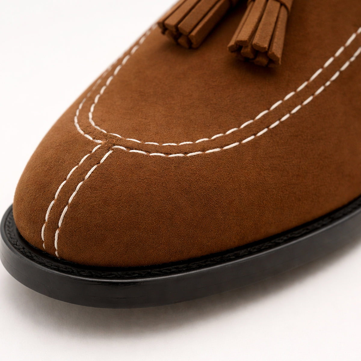 Nicholas | Men's Suede Tassel Loafers