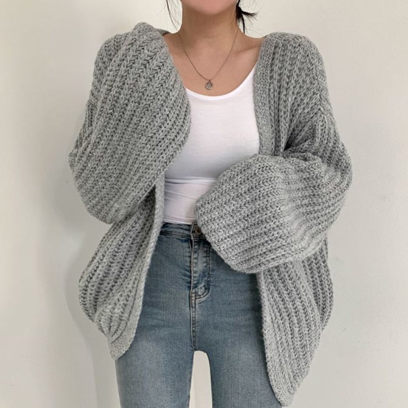 Eponine cardigan in Grey