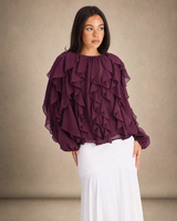 Charlotte | ruffle top