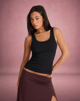 Sophie | Double-Layer U-Neck Sleeveless Tank Top