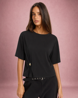 Stella | Metal Ornament Detail Relaxed T-Shirt