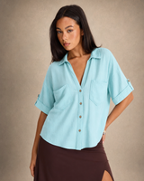 Amelia | linen shirt