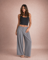 Evelyn | Relaxed Wide Leg Trousers