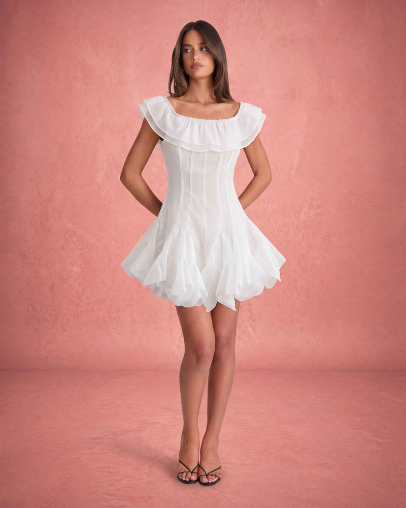 Iris | off shoulder dress