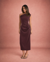 Amelia | Ruched Bodycon Sculpting Midi Dress