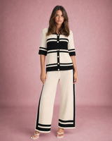 Lola | Striped Crochet Co-Ord Set